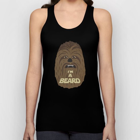 I'm a beard Unisex Tank Top