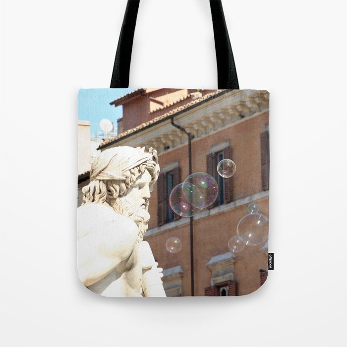 Bernini's Four Rivers Fountain Tote Bag