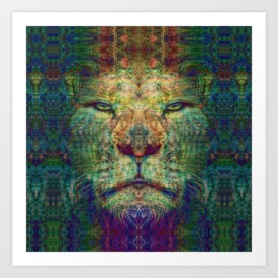 Lion King Art Print