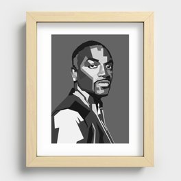 GREYSCALE MUSICIAN ART #2 Recessed Framed Print