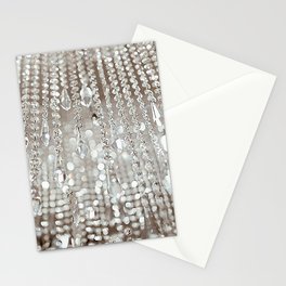 Crystals and Light Stationery Card
