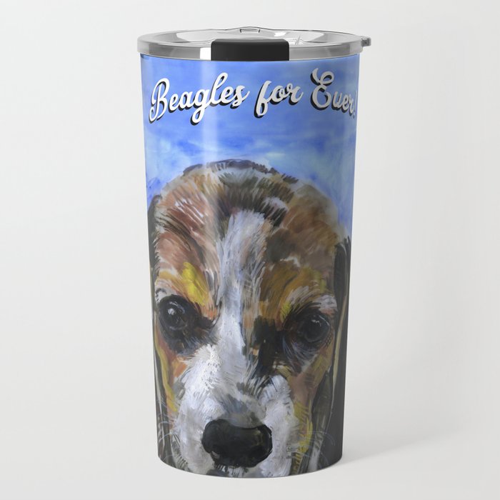 Beagles For Ever Travel Mug