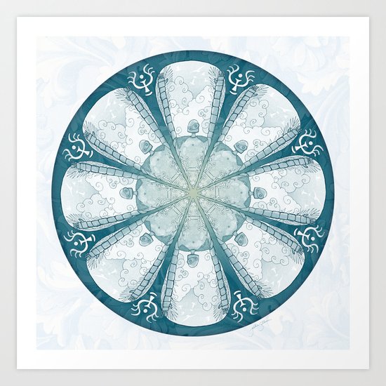 Laputa Art Print
