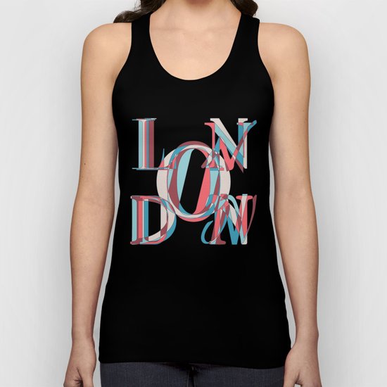 London Unisex Tank Top