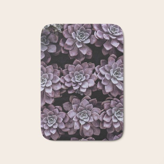 Succulents Bath Mat