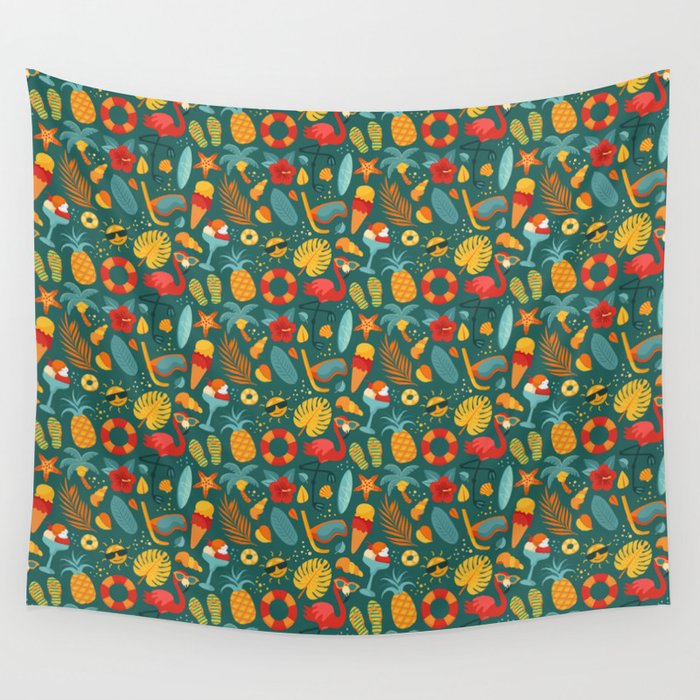 A colourful summer Wall Tapestry