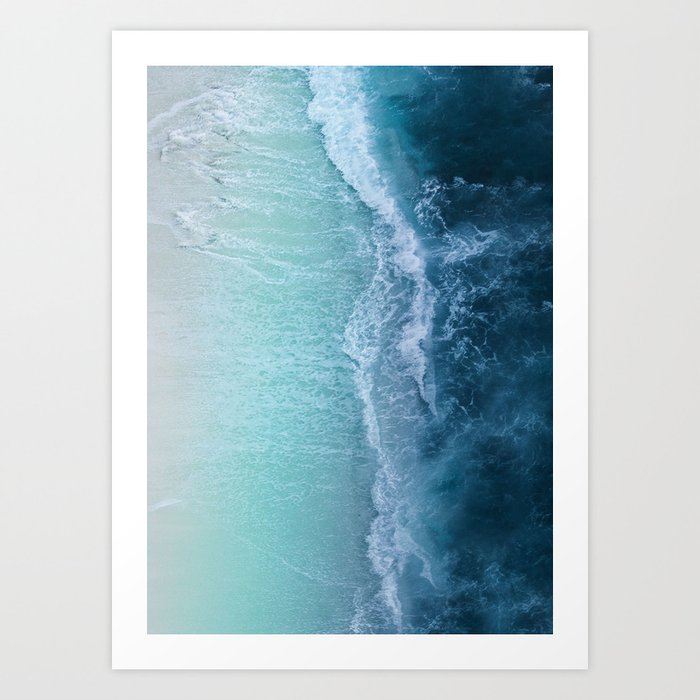 Turquoise Sea Kunstdrucke | Fotografie, Digital, Farbe, Hdr, Film, Türkis, Blau, Meer, Ozean, Wellen