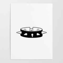 choker with spikes Poster