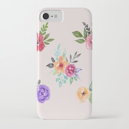 Capturing the Beauty of Nature: Watercolor Flowers iPhone Case