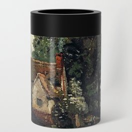 Vintage painting of a house by John Constable Can Cooler