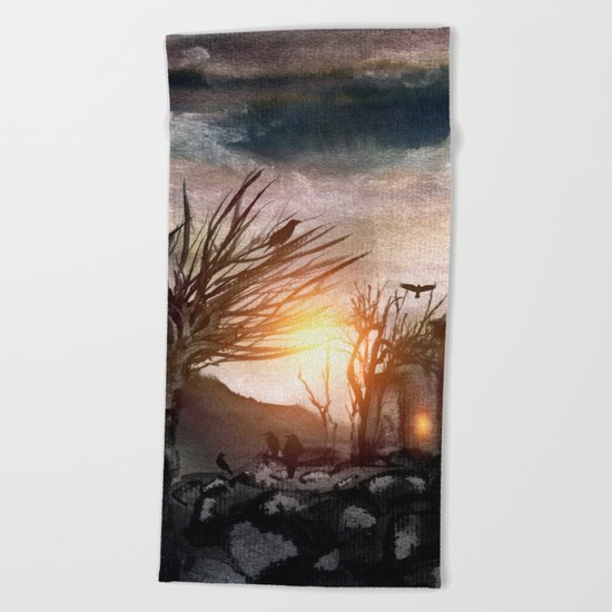 Tales of Halloween II Beach Towel