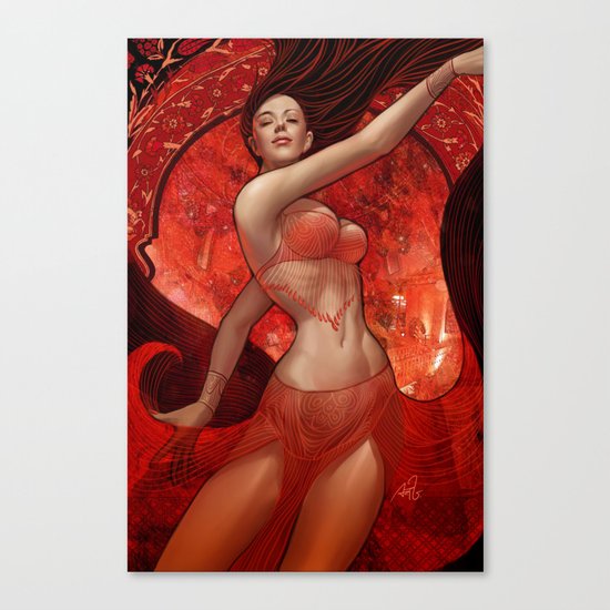 Dancer Canvas Print