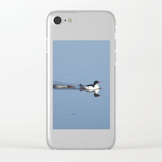 Mergansers on the Kenai Clear iPhone Case