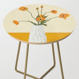 Dear Reminder Yellow Side Table