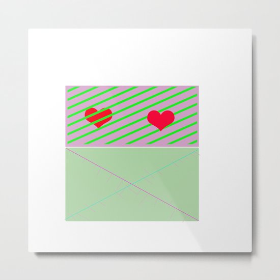 Box Tomodachi Metal Print