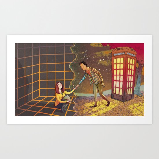 Let's Go (Community) Art Print