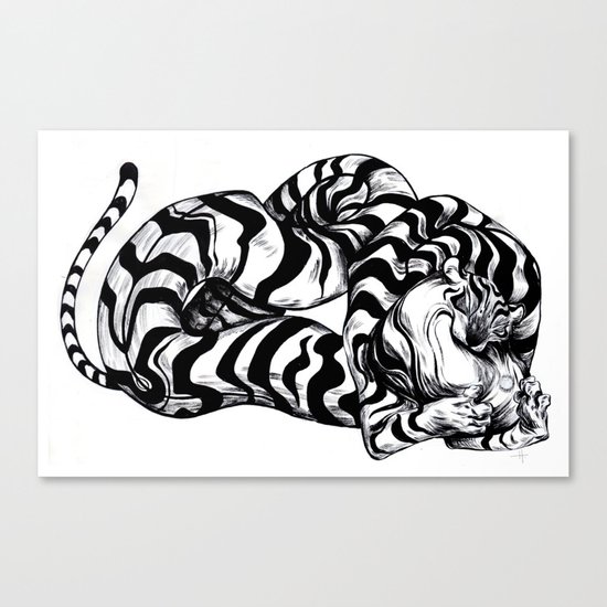 Tigre Canvas Print