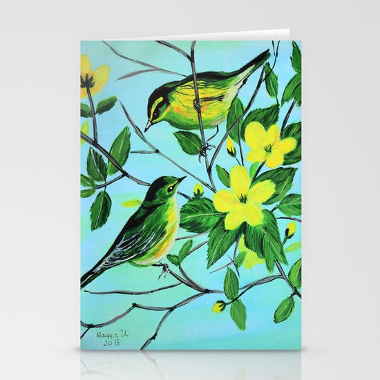 Thinking of spring Stationery Cards