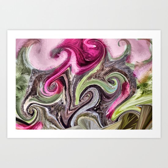 Art Pink Art Print