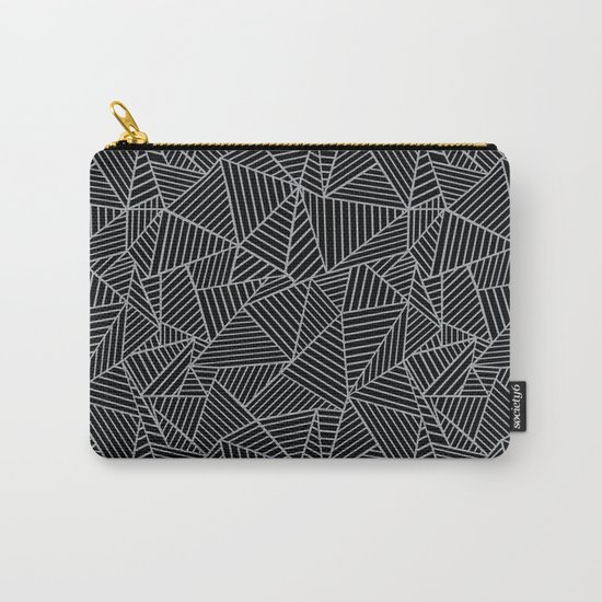 Ab 2 R Black and Grey Carry-All Pouch
