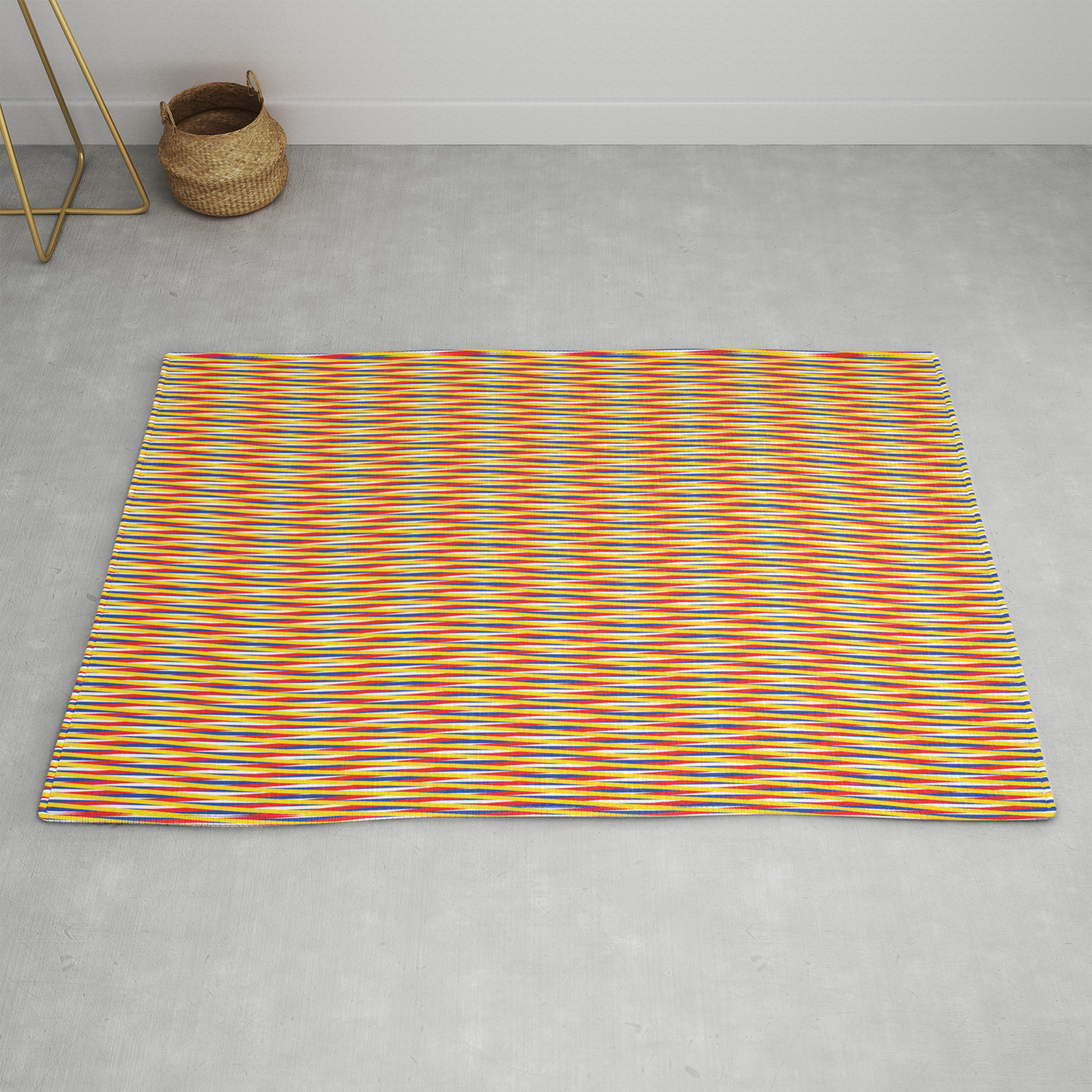 Vibrating Rain Rug By Mthome Society6