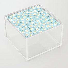Daisy Flowers Pattern Acrylic Box