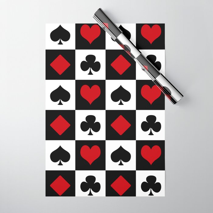 Playing card Wrapping Paper