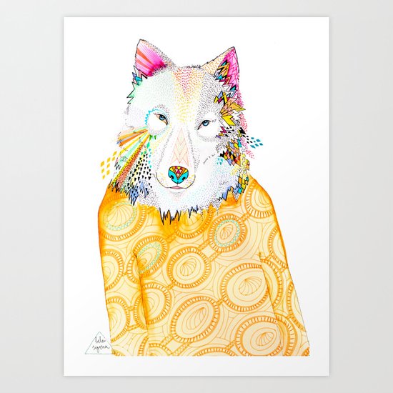 Wolf Art Print