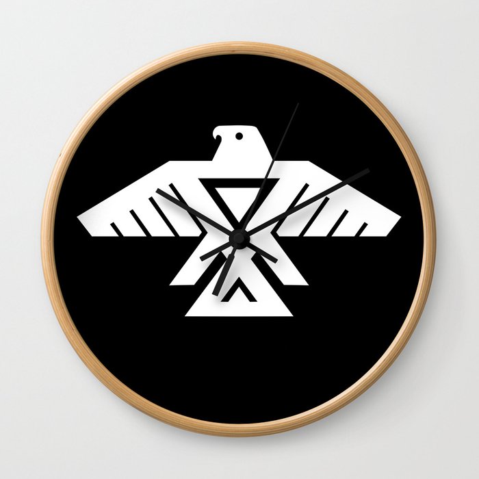 Thunderbird flag - Inverse edition version Wall Clock