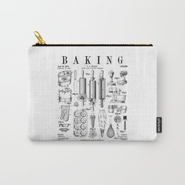 Baking Cooking Baker Pastry Chef Kitchen Vintage Patent Carry-All Pouch | Rollingpin, Patents, Baking, Bakingteam, Patentart, Bakery, Kitchen, Patentimage, Uspatent, Vintagepatent 