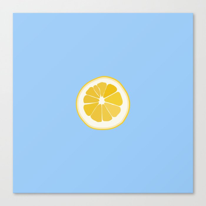Lemonie Canvas Print