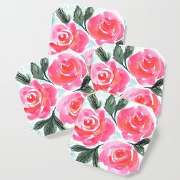 Farmhouse and Shabby Chic Rose Bouquet Chintz Rose Florals American Country English Coaster