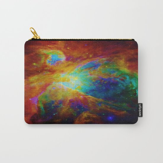 Orion NEBula : Colorful Galaxy Carry-All Pouch
