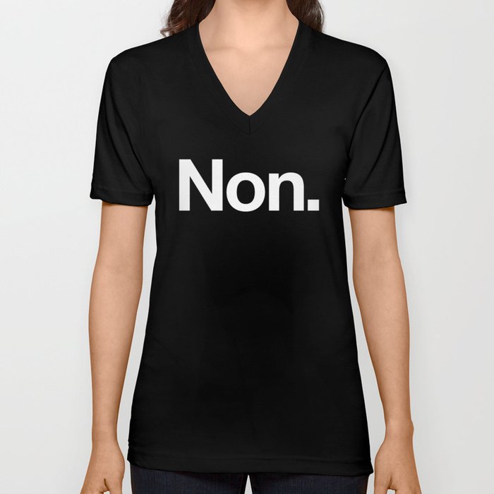 Non V Neck T Shirt