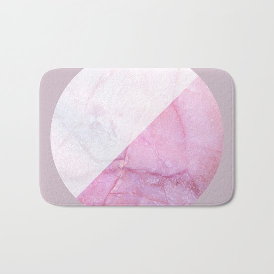 Rose Quartz Marble Bath Mat