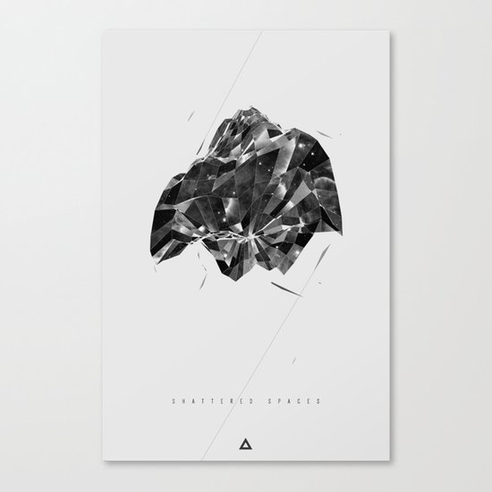 Shattered Spaces Canvas Print