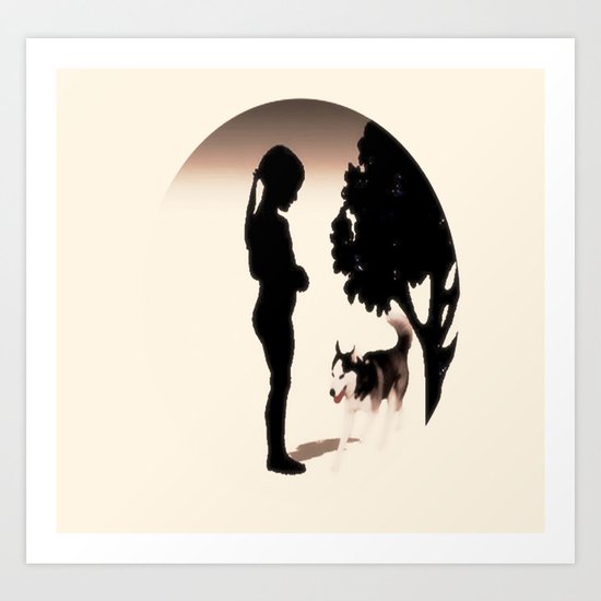 The innocent Art Print