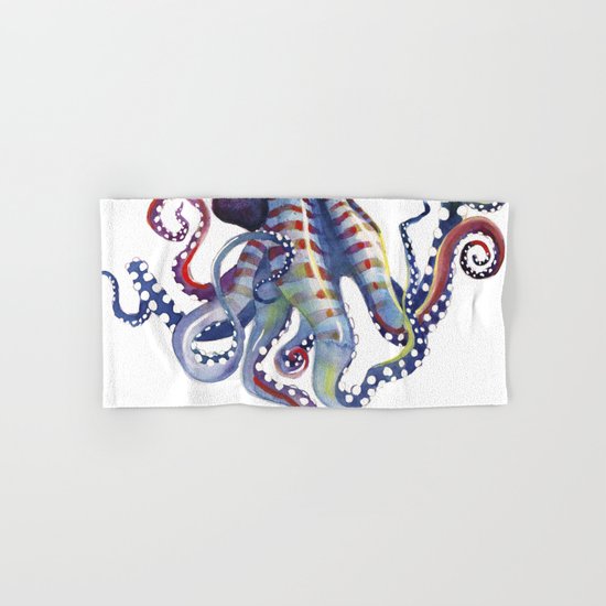 Octopus Hand & Bath Towel
