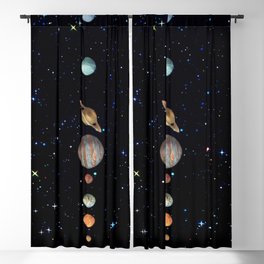 Planetary Solar System Blackout Curtain