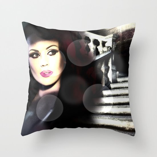 THE STAIRS Throw Pillow