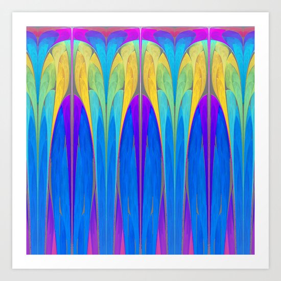 Art Deco III (Variation I) Art Print