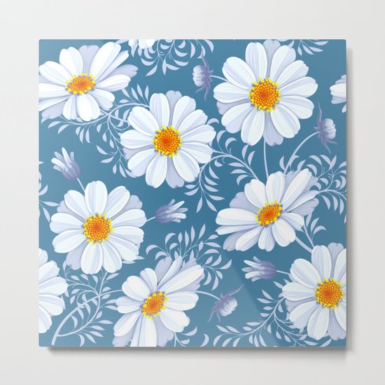 FIELD OF DAISIES Metal Print
