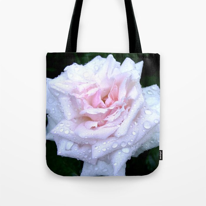 Dew Rose Tote Bag