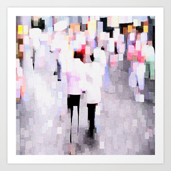 City Life Art Print