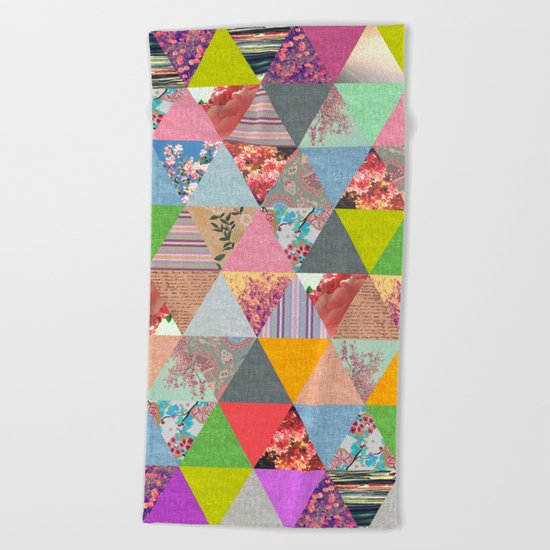 Lost in ▲ Beach Towel