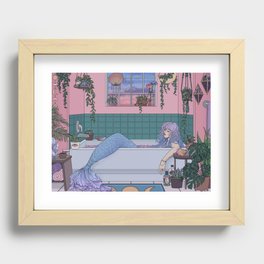 Urban Mermaid Recessed Framed Print