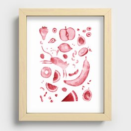 CATTO fruit Recessed Framed Print