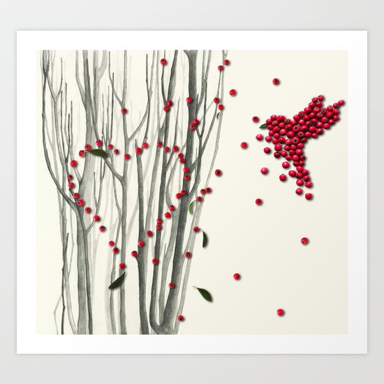 Valentine Heart Art Print