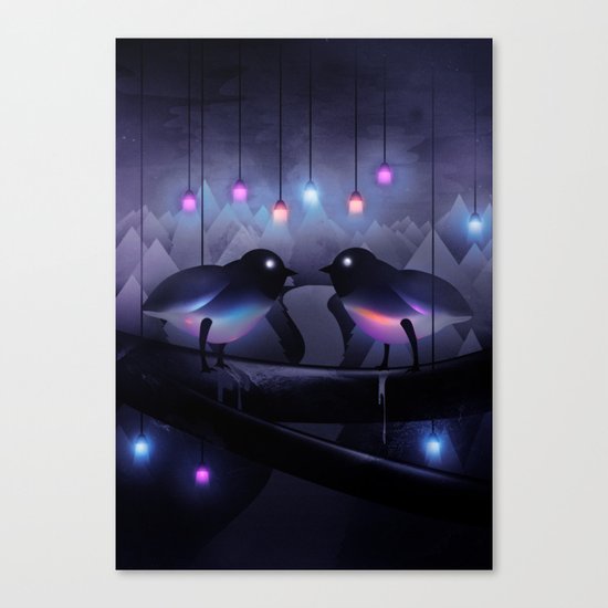 Disco Love Canvas Print