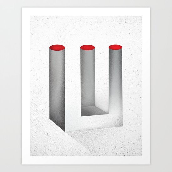 Optical Illusion no.2 Art Print